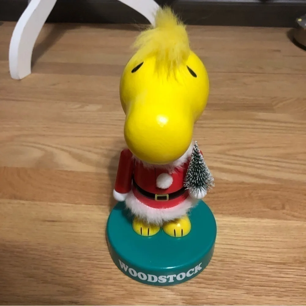 Peanuts Woodstock Nutcracker NEW Holiday Christmas Decor Red Yellow